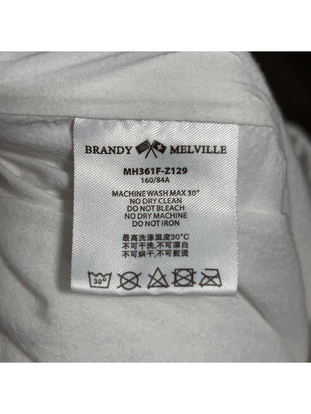 Brandy Melville White Tiered Maxi Skirt S Viscose Lined Boho Cottagecore Ruffle - Picture 3 of 7